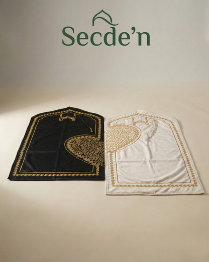 Birlikte Secde, Kalpler Bir 💞 Özel Çift Seccadesi