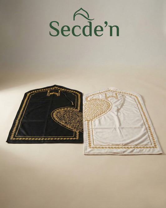 Birlikte Secde, Kalpler Bir 💞 Özel Çift Seccadesi